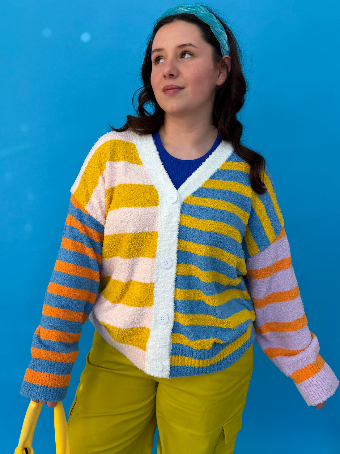Spring Stripes Cardigan (S-3XL)