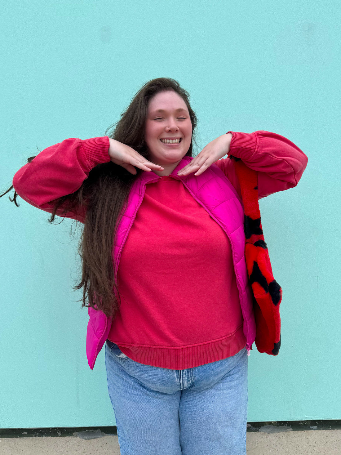 Red Cozy Crewneck (S-3XL)