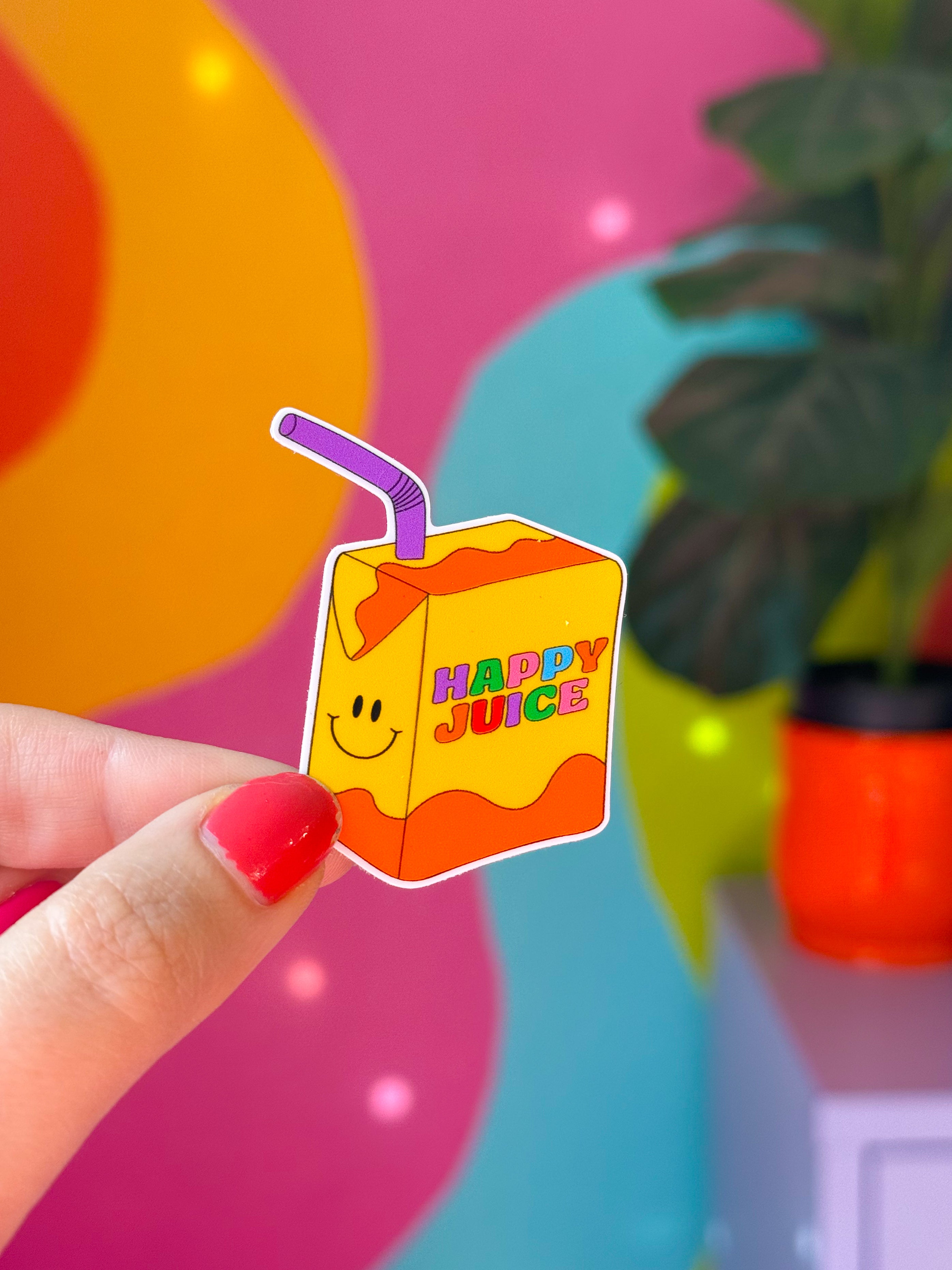 Happy Juice Sticker