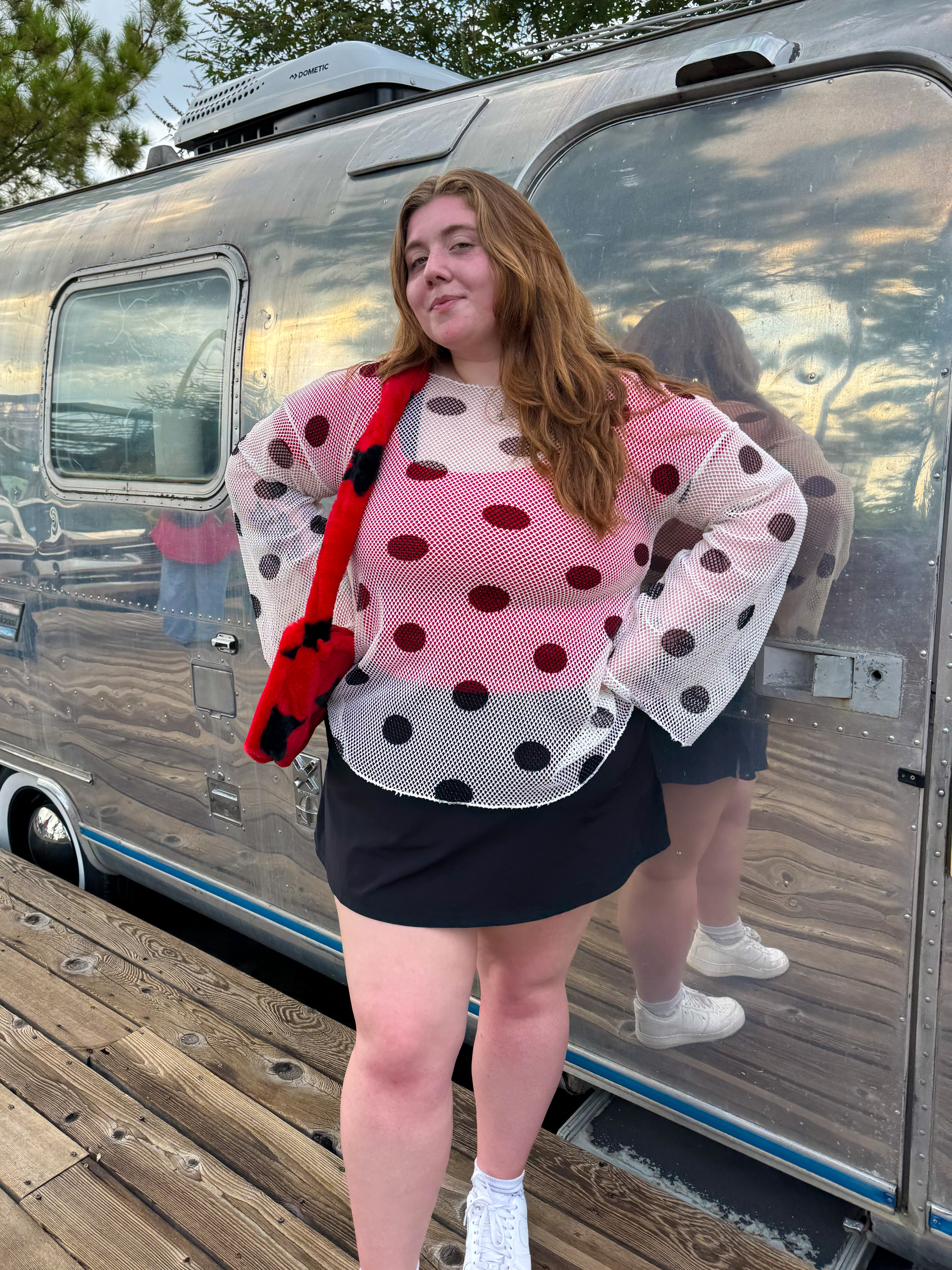 Polka Dot Layering Top (S-3XL)