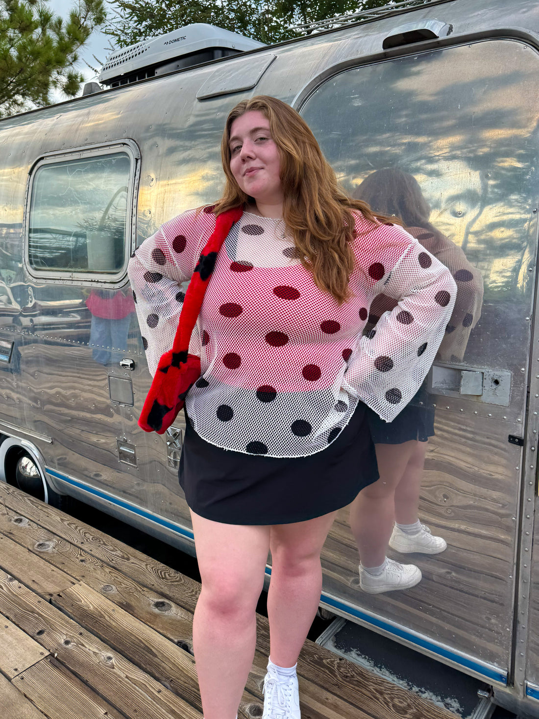 Polka Dot Layering Top (S-3XL)