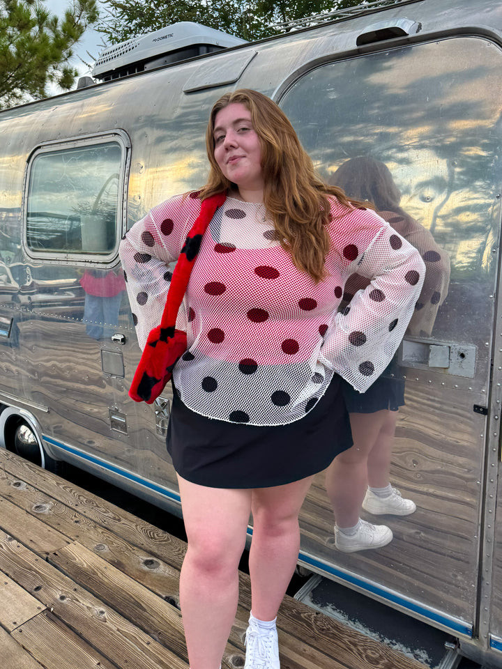 Polka Dot Layering Top (S-3XL)