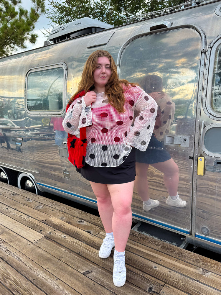 
            
                Load image into Gallery viewer, Polka Dot Layering Top (S-3XL)
            
        