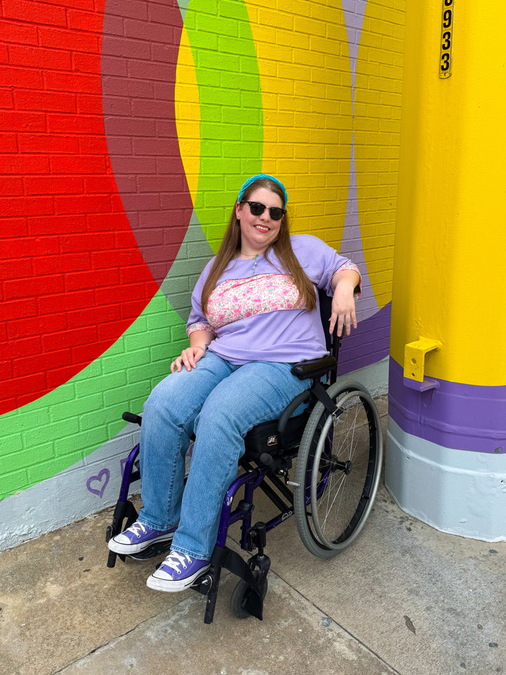 Lilac Flower Tee (S-3XL)