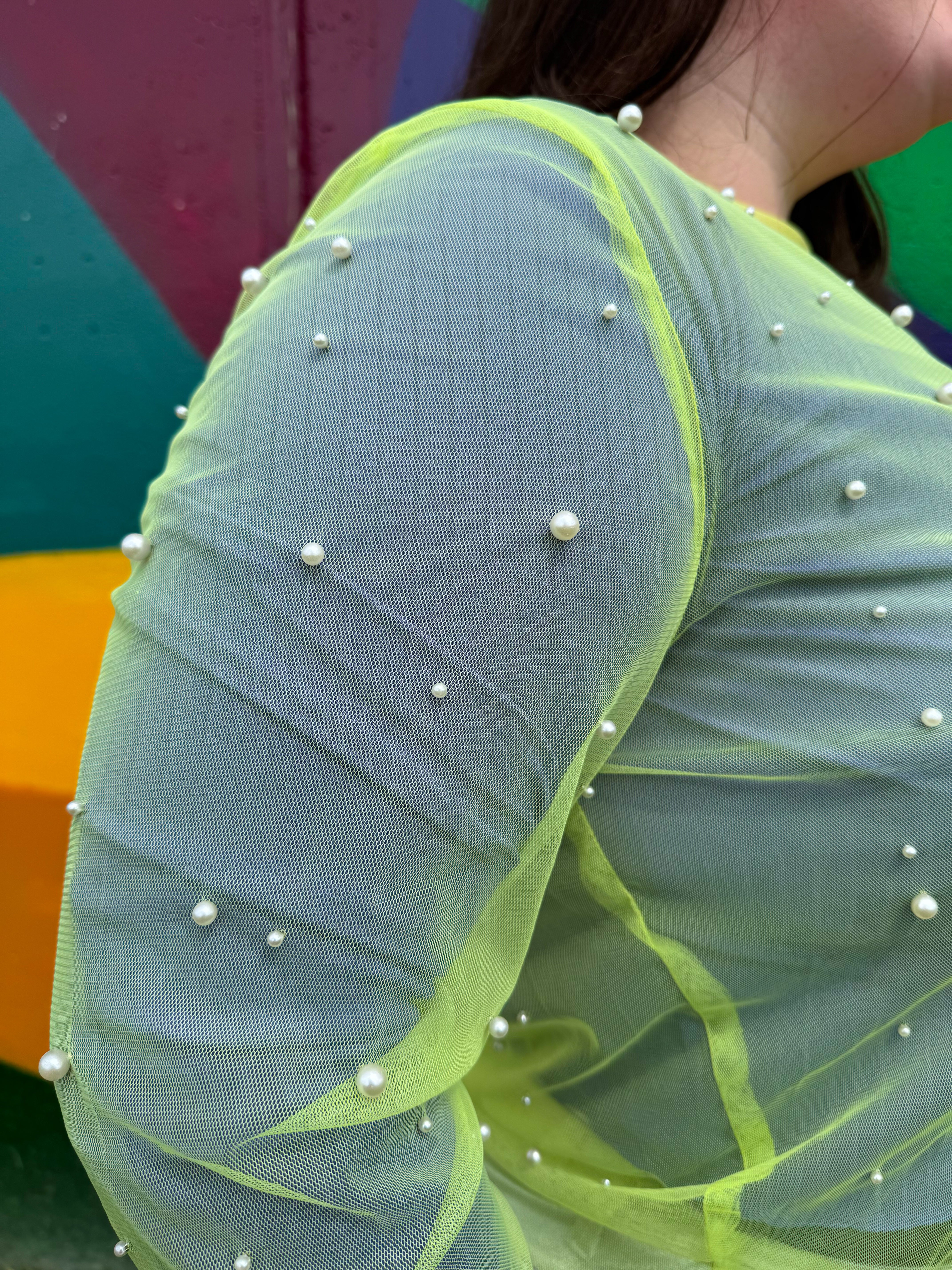 Lime & Pearls Layering Top (S-3XL)