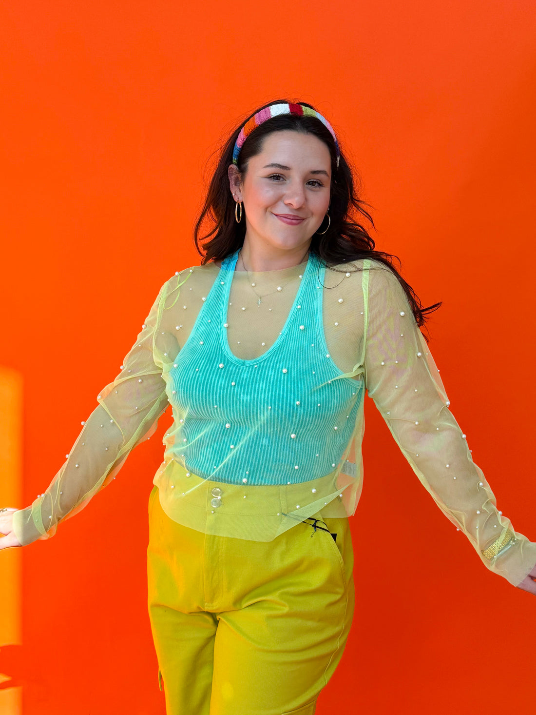 Icy Teal Lounge Tank (S-XL)