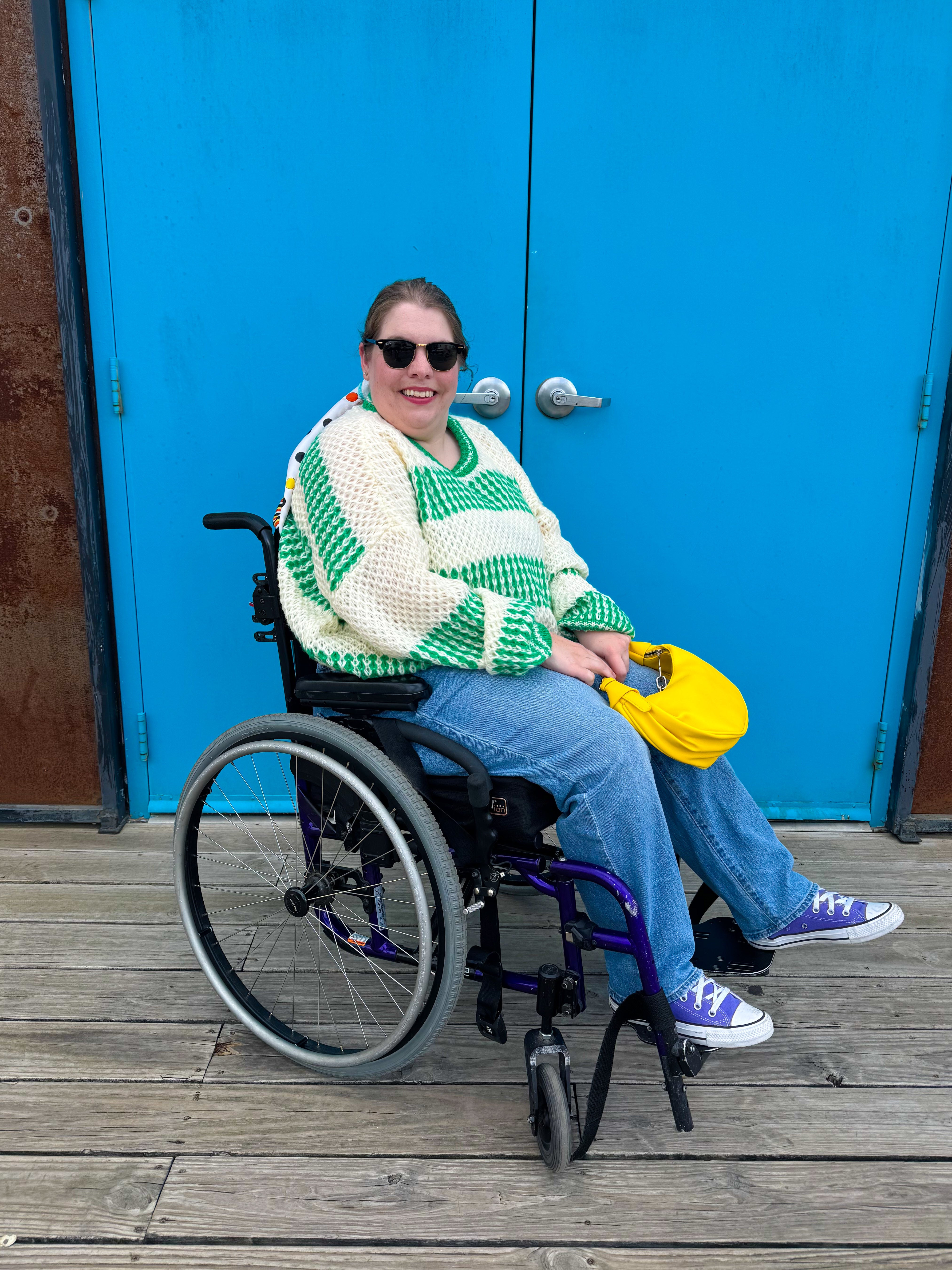 Green Striped Sweater (S-3XL)