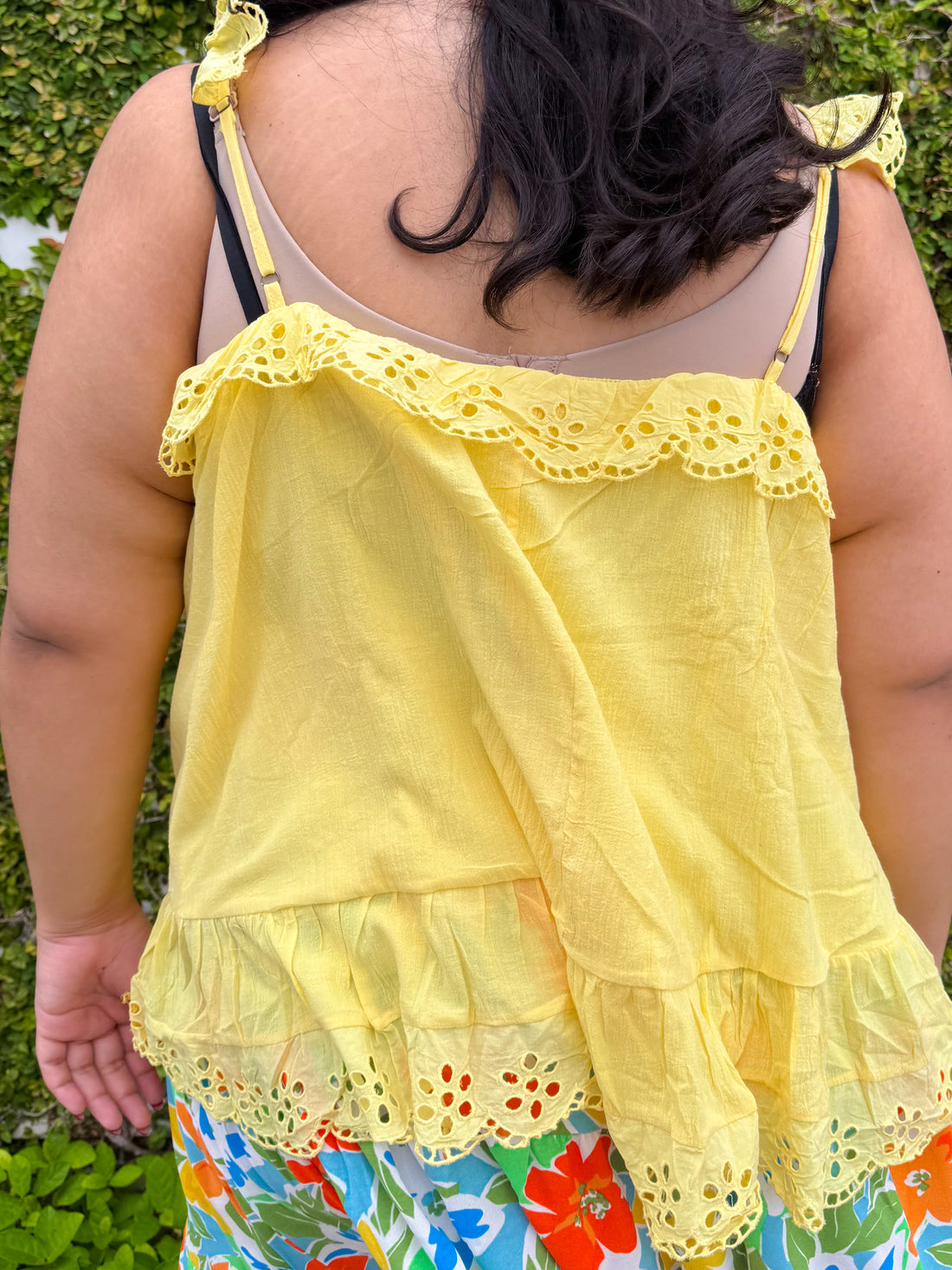 Ruffle Some Feathers Yellow Tank (S-3XL)