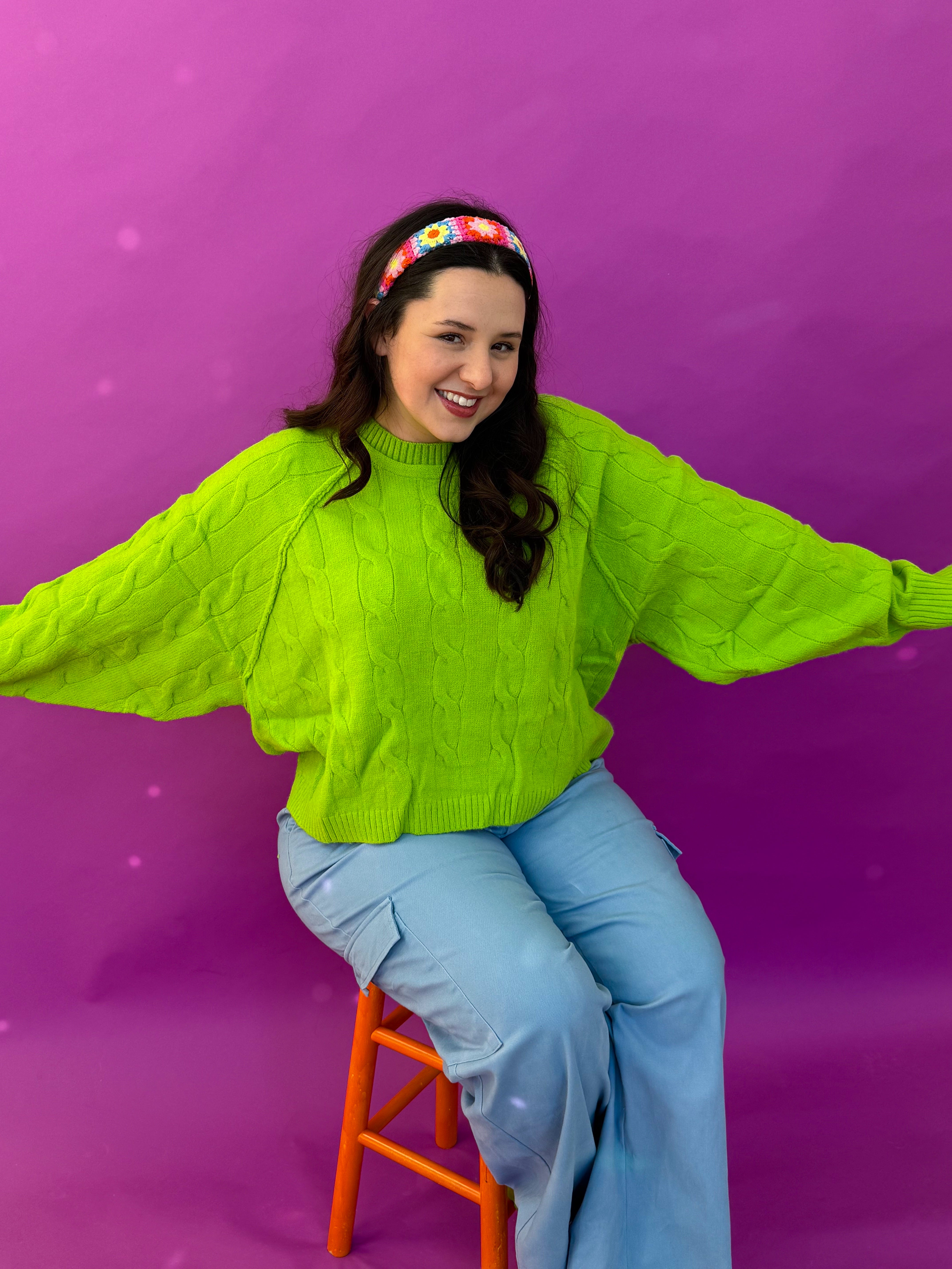 Squeeze of Lime Sweater (S-3XL)