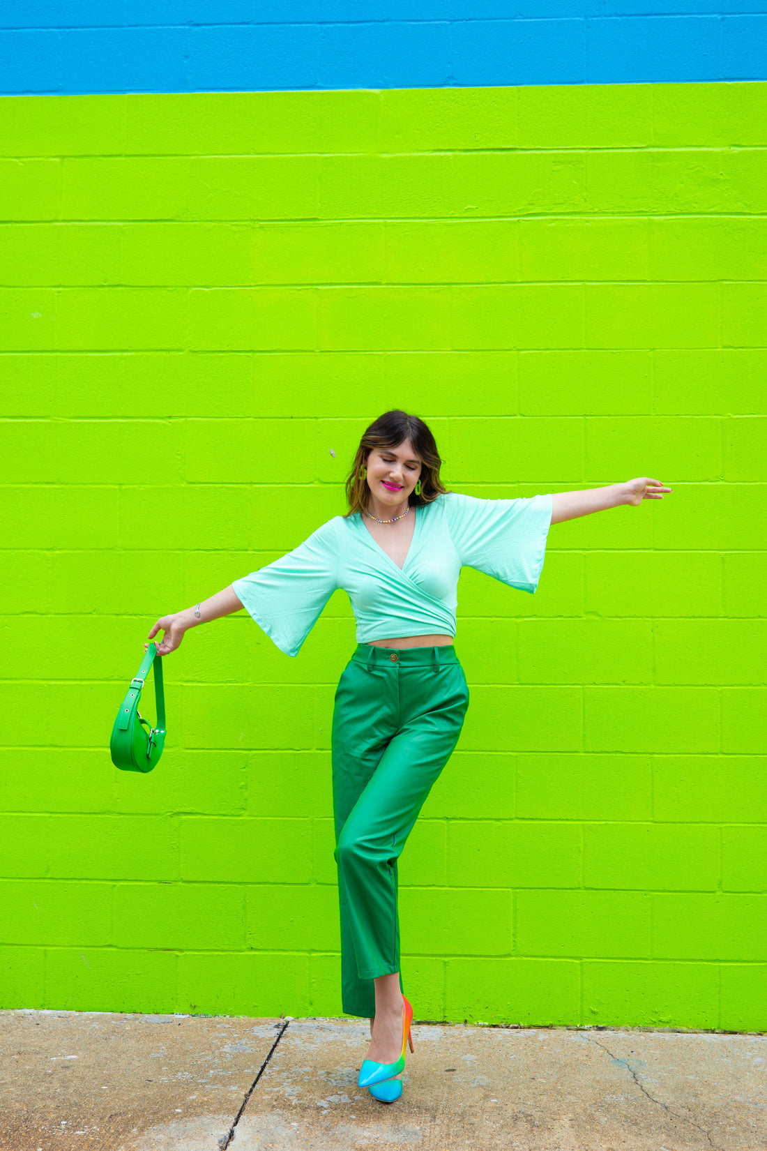 Ice Cream Wrap Top (S-3XL)