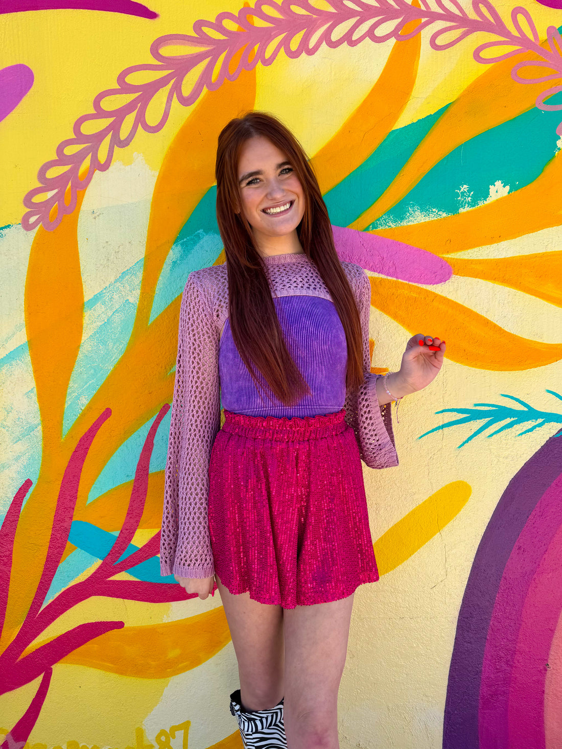 Mull it Over Purple Lounge Tank(S-XL)