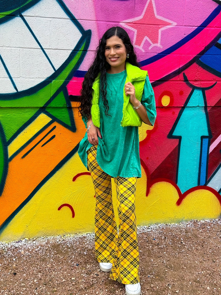 Potions Green Puffer Vest (medium)