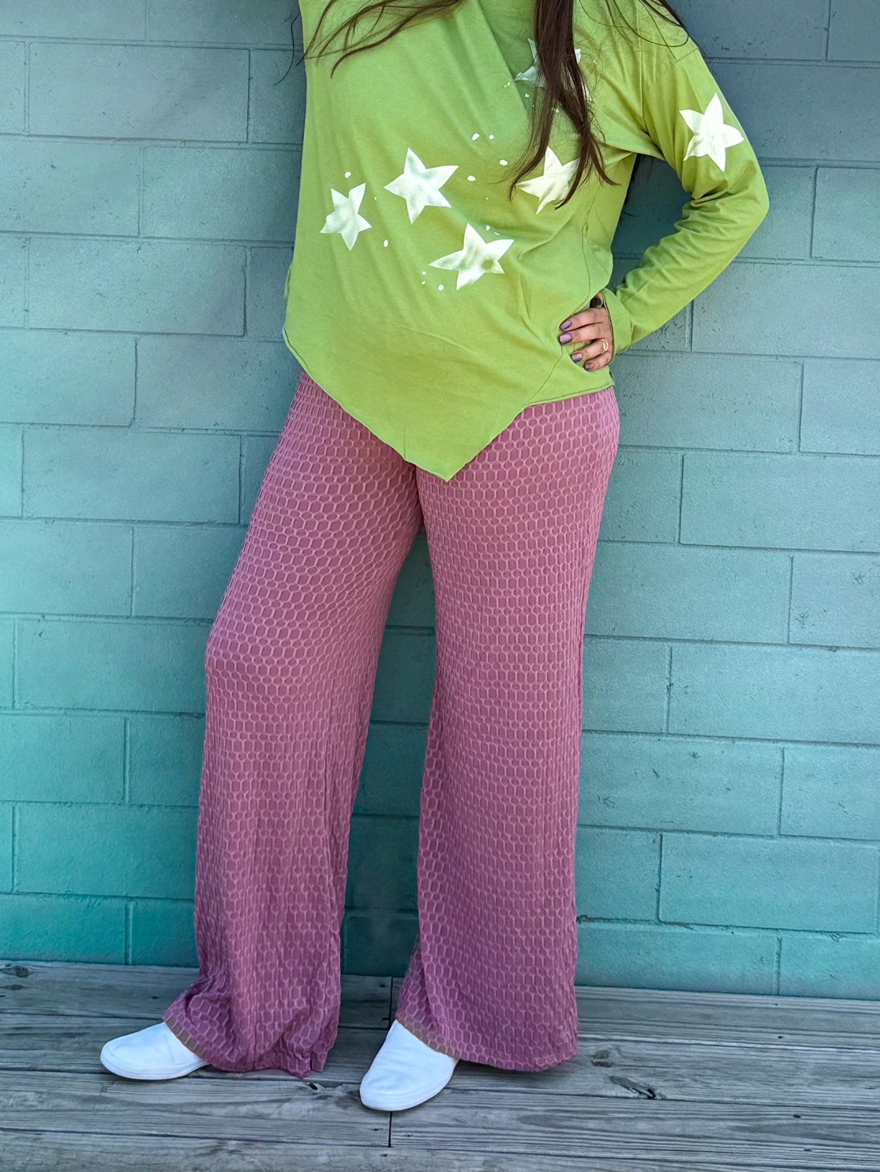 Mauve Cinema Pants (S-3XL)