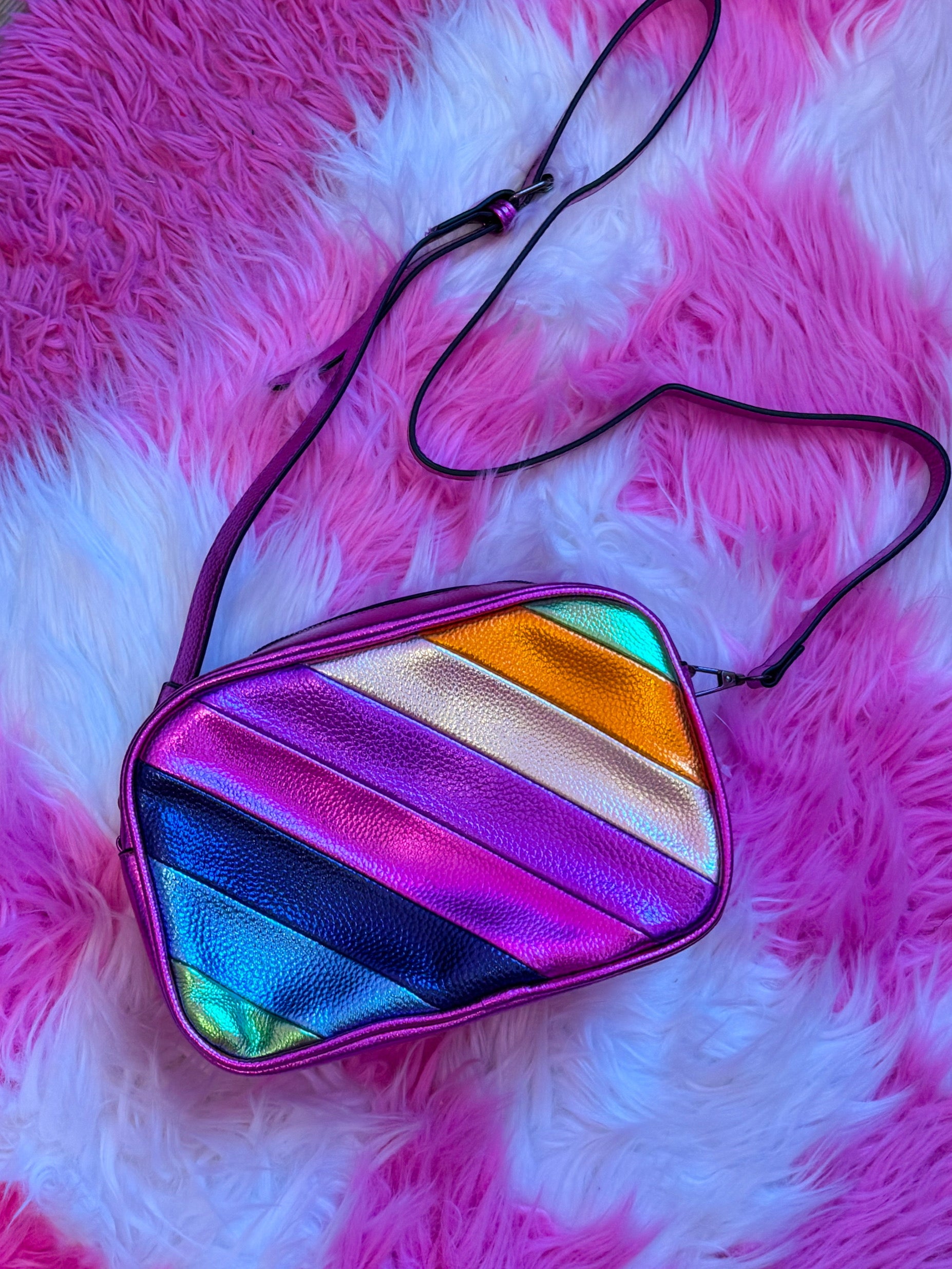 Metallic Rainbow Purse