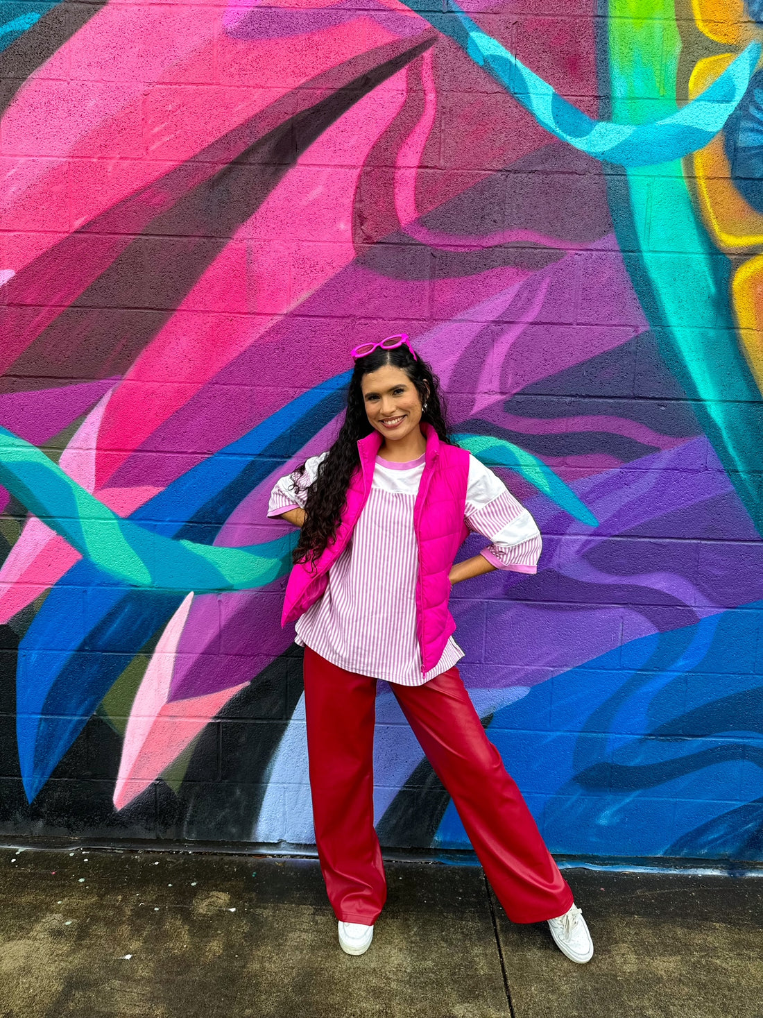 Pink Puffer Vest (S-3XL)