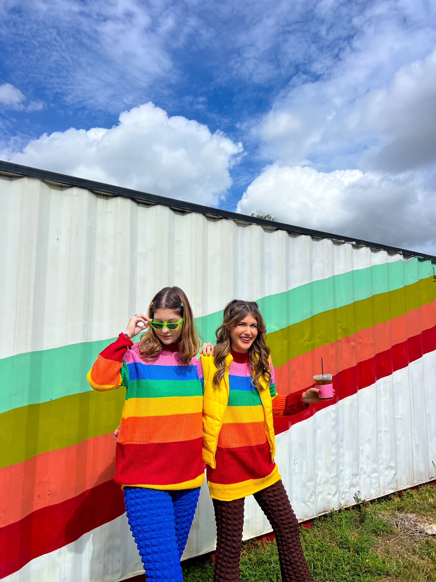 Crayon Box Rainbow Sweater (S-3XL)