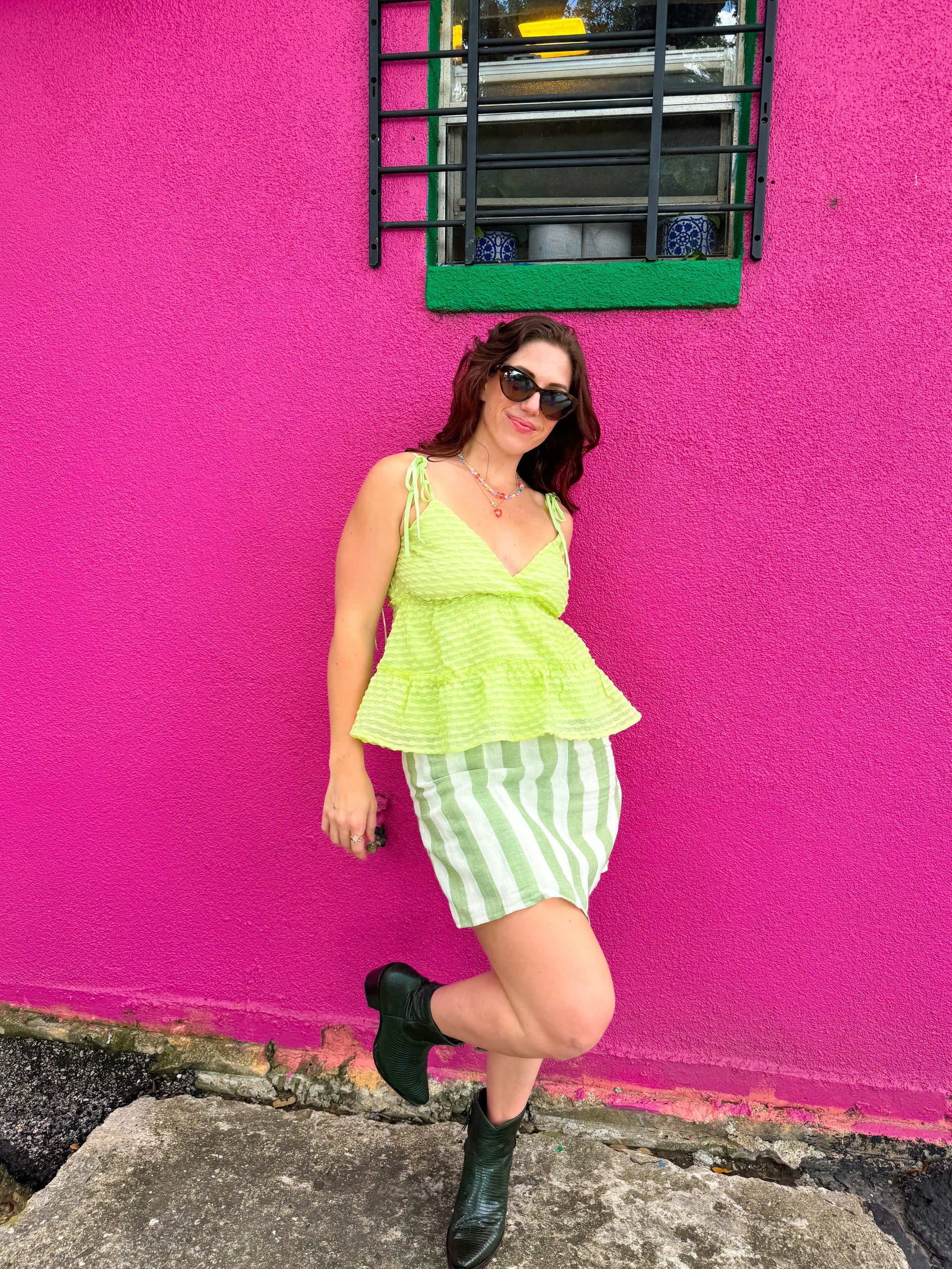 Cool as a Cucumber Skirt (S-L)