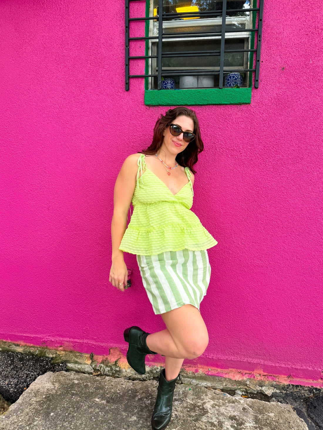 Cool as a Cucumber Skirt (S-L)