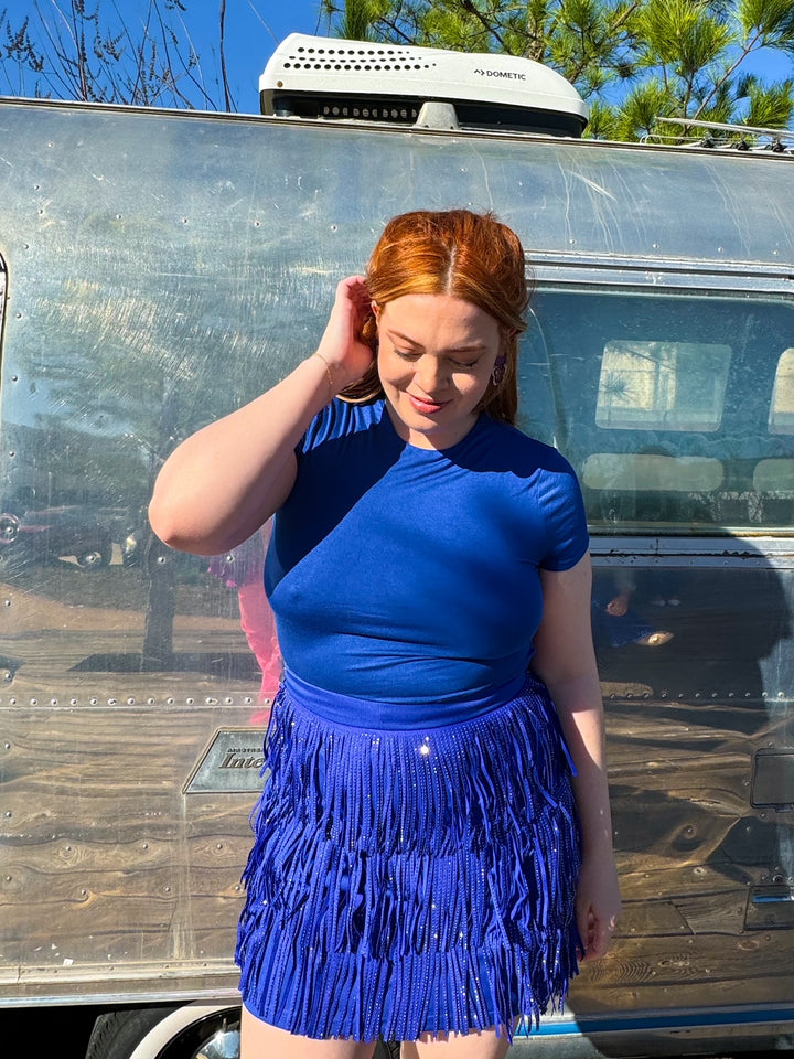 Royal Blue Bodysuit (S-3XL)