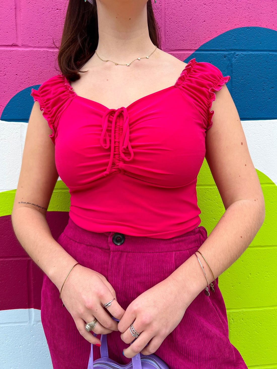 Raspberry Picking Top (S-3X)