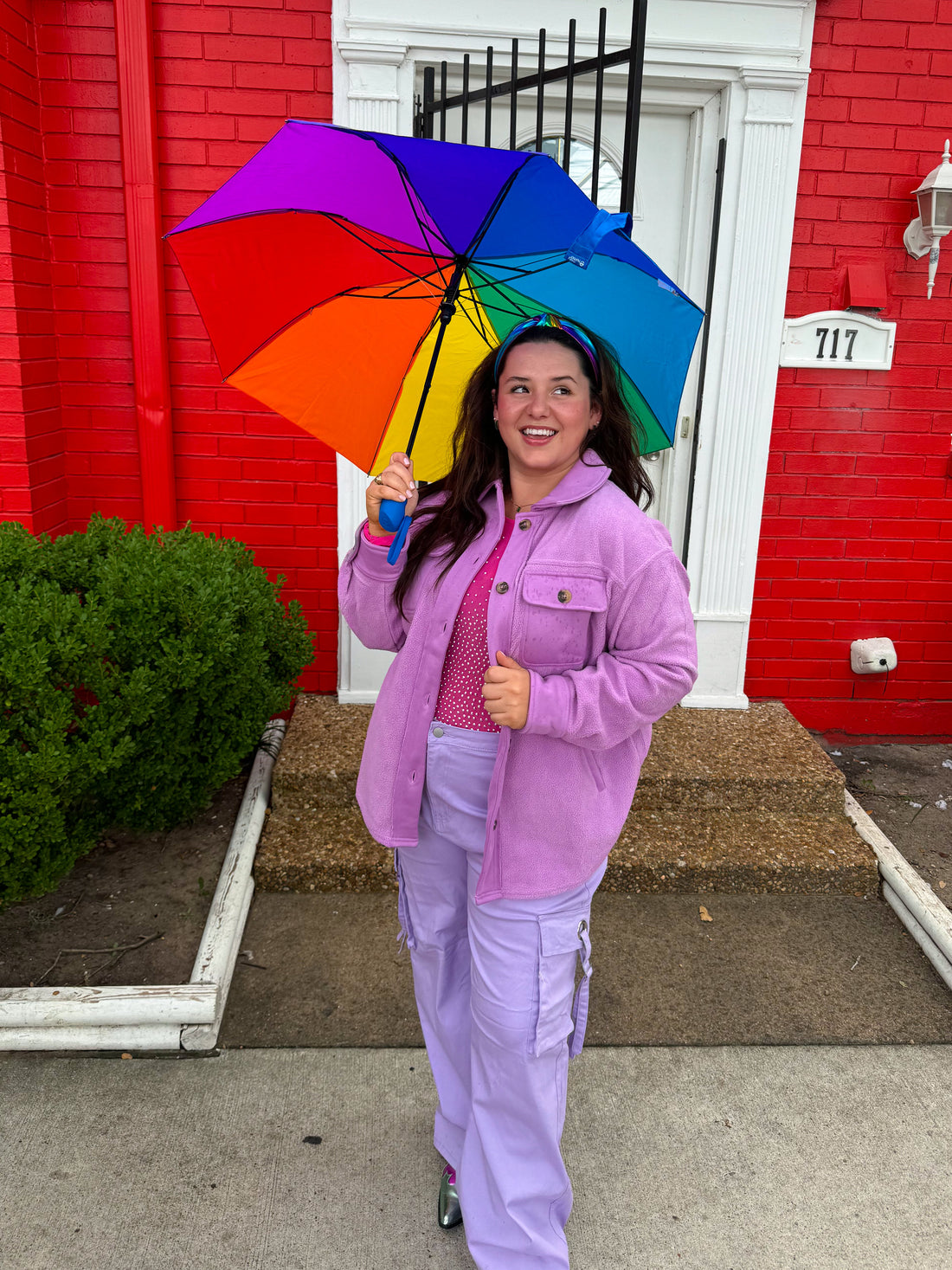 Jupiter Shacket in Light Purple (S-3XL)