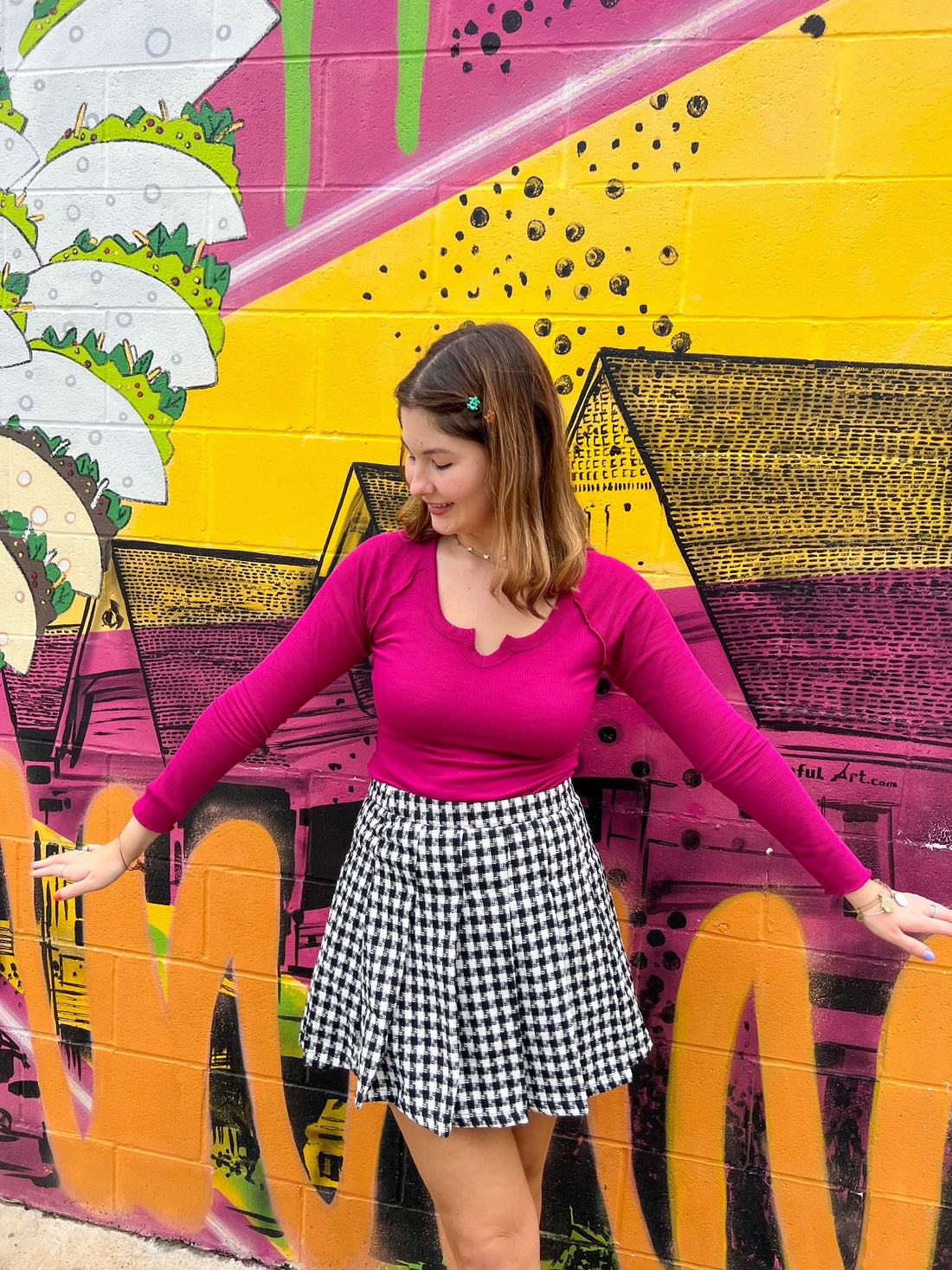 Cranberry Long Sleeve (S-3X)