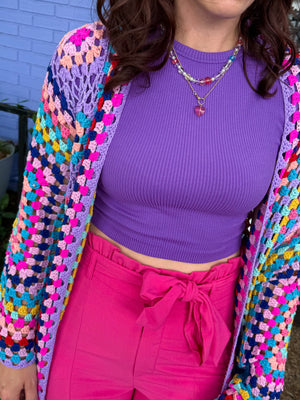 Logical Top in Purple(S-3XL)