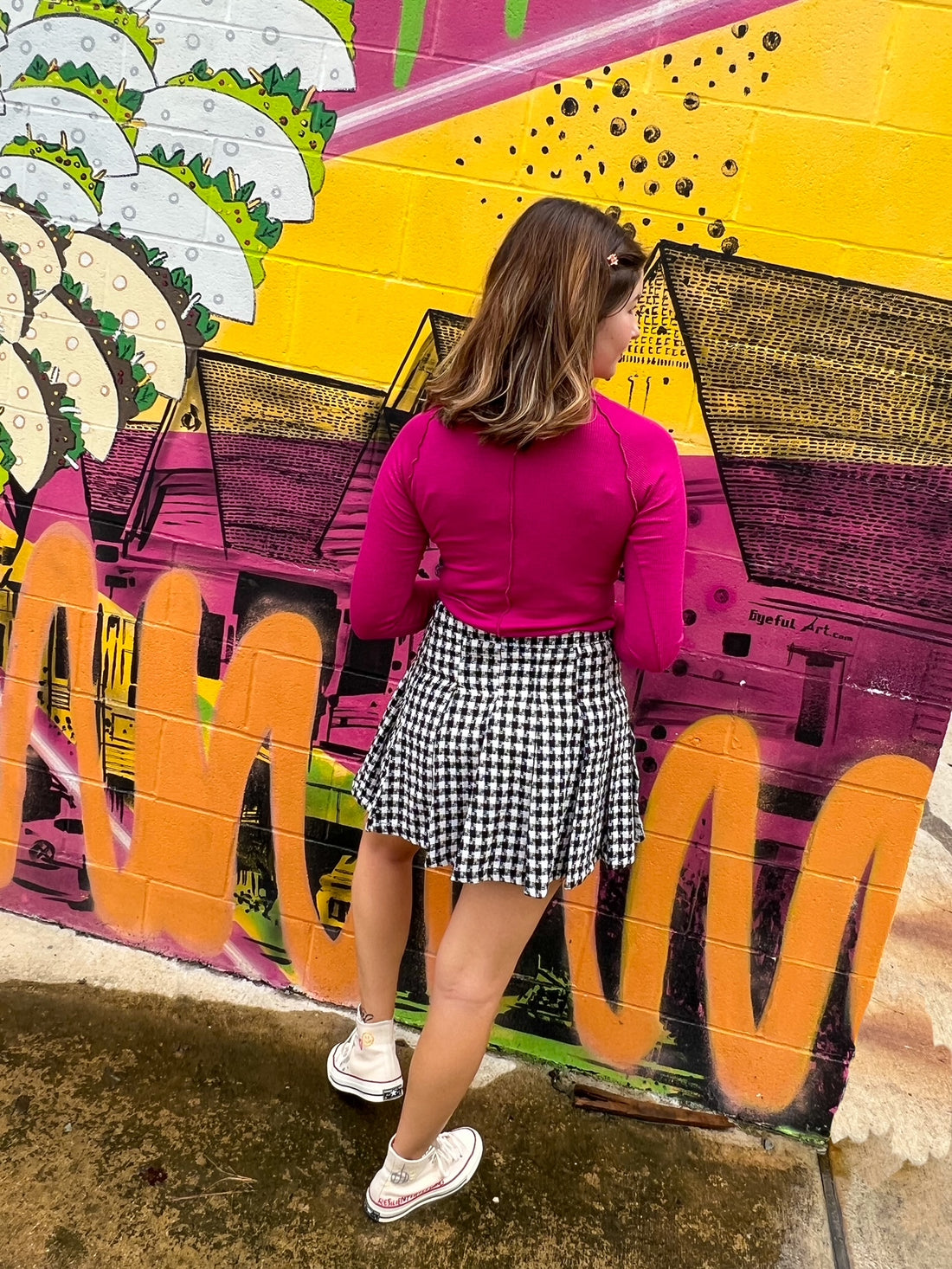 Cranberry Long Sleeve (S-3X)