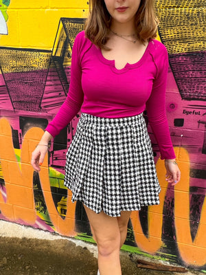 Thanksgiving Plaid Skirt (S-3XL)