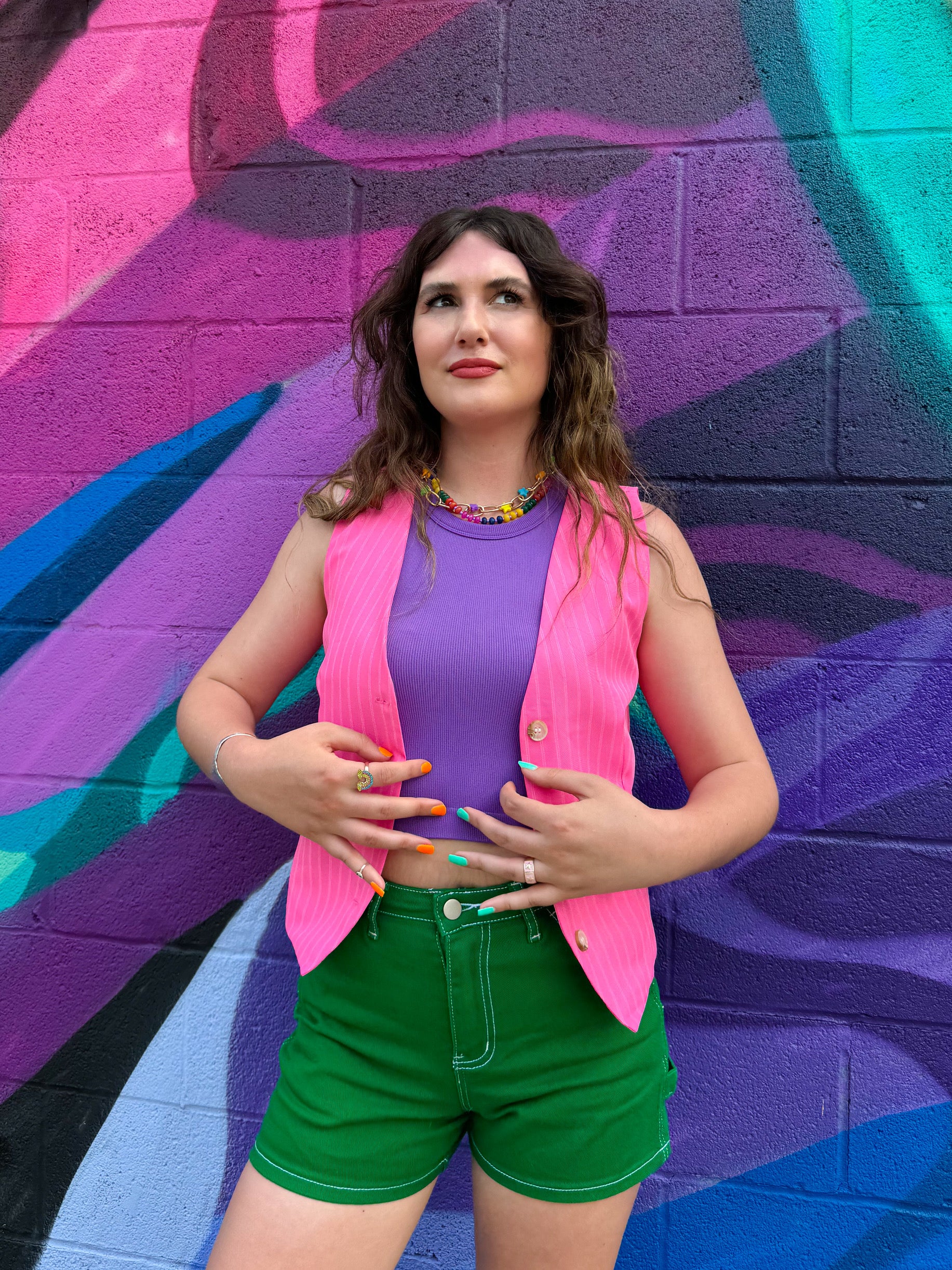 Powerful in Pink Vest (S-3XL)