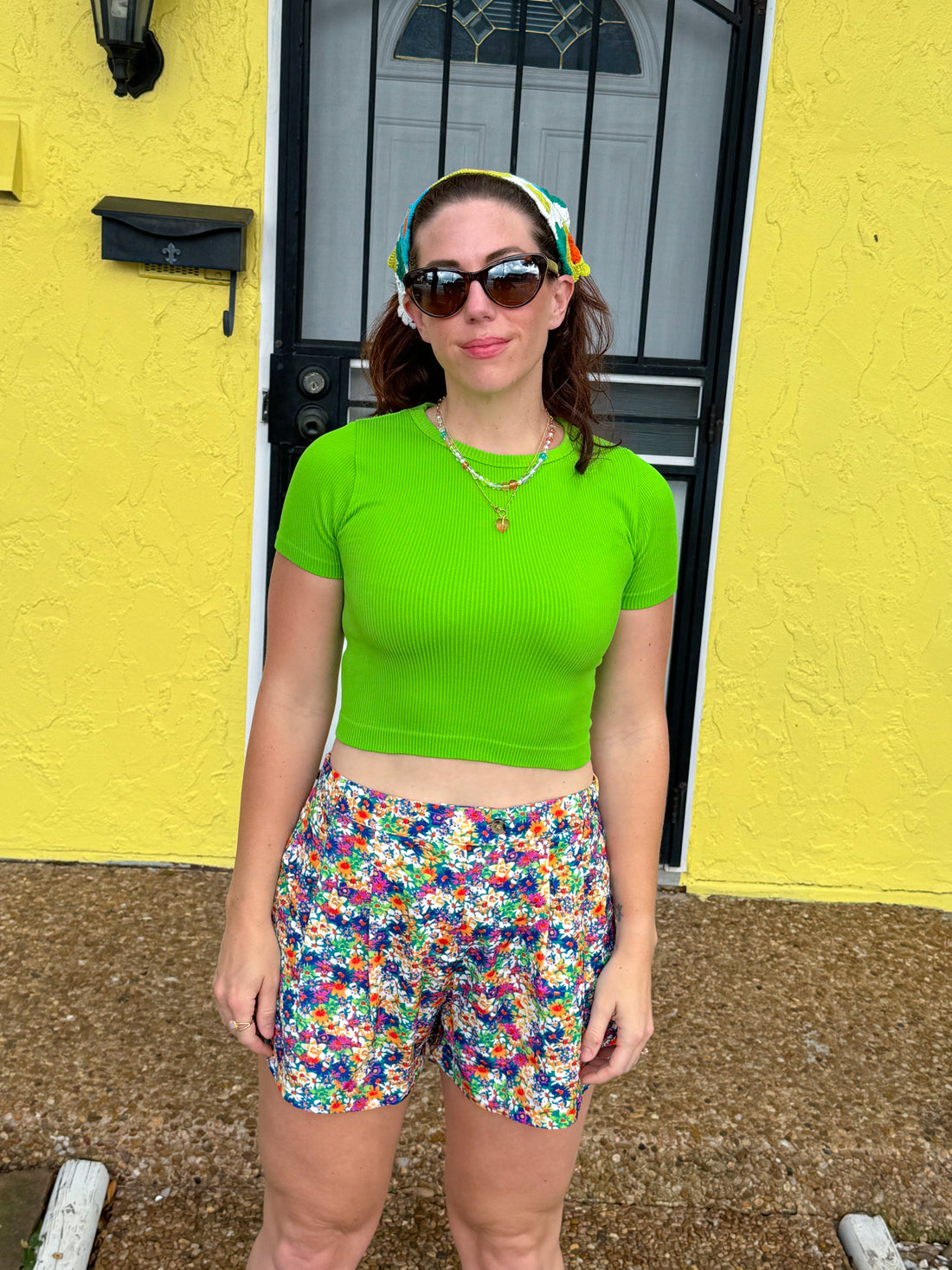 Sweet Life Top in Green (S-2XL)