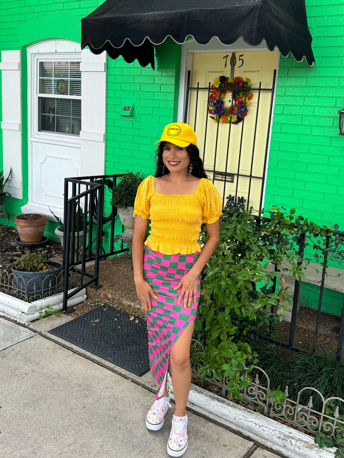 Sightseeing Top in Yellow (S-L)