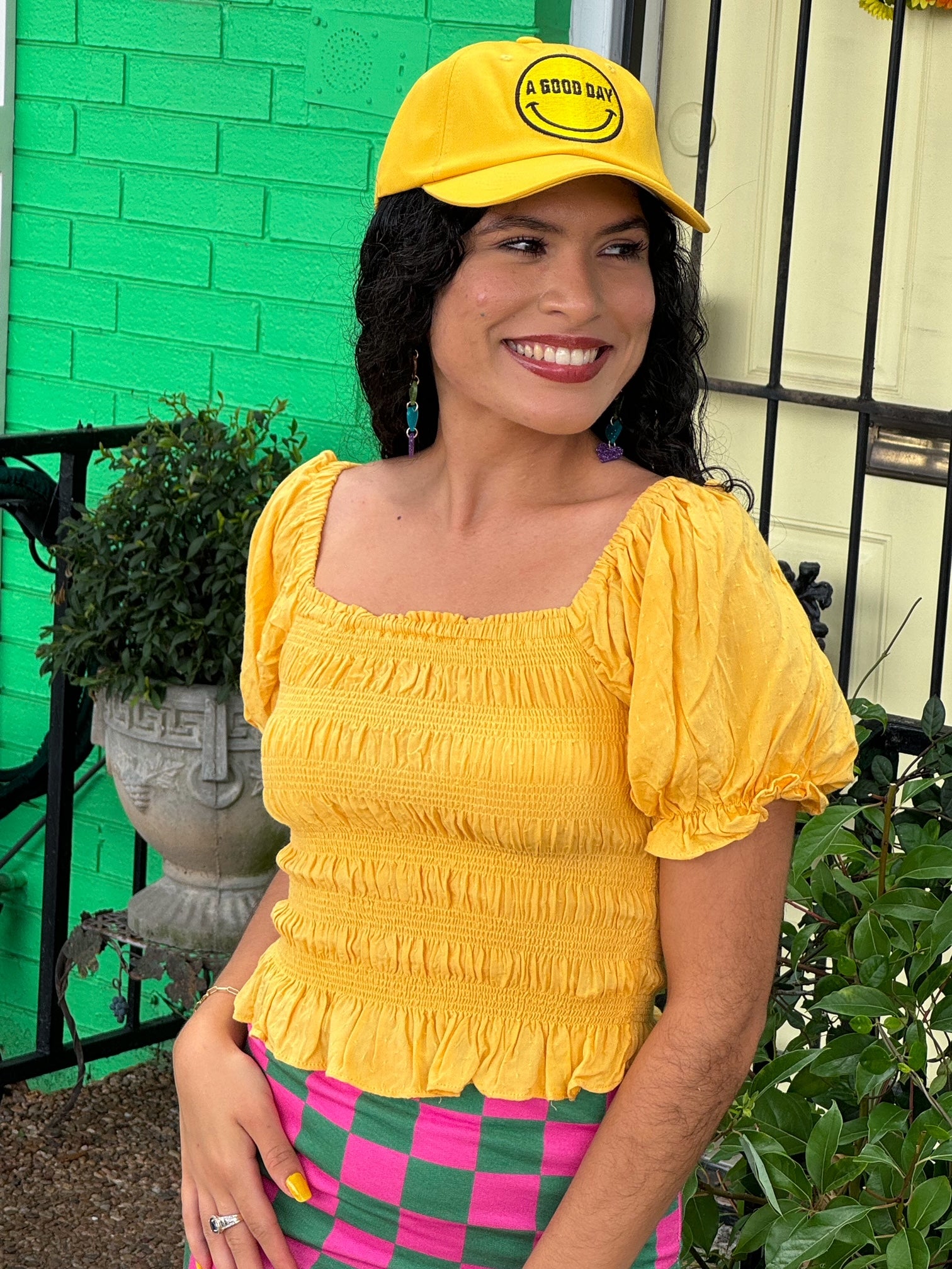 Sightseeing Top in Yellow (S-L)