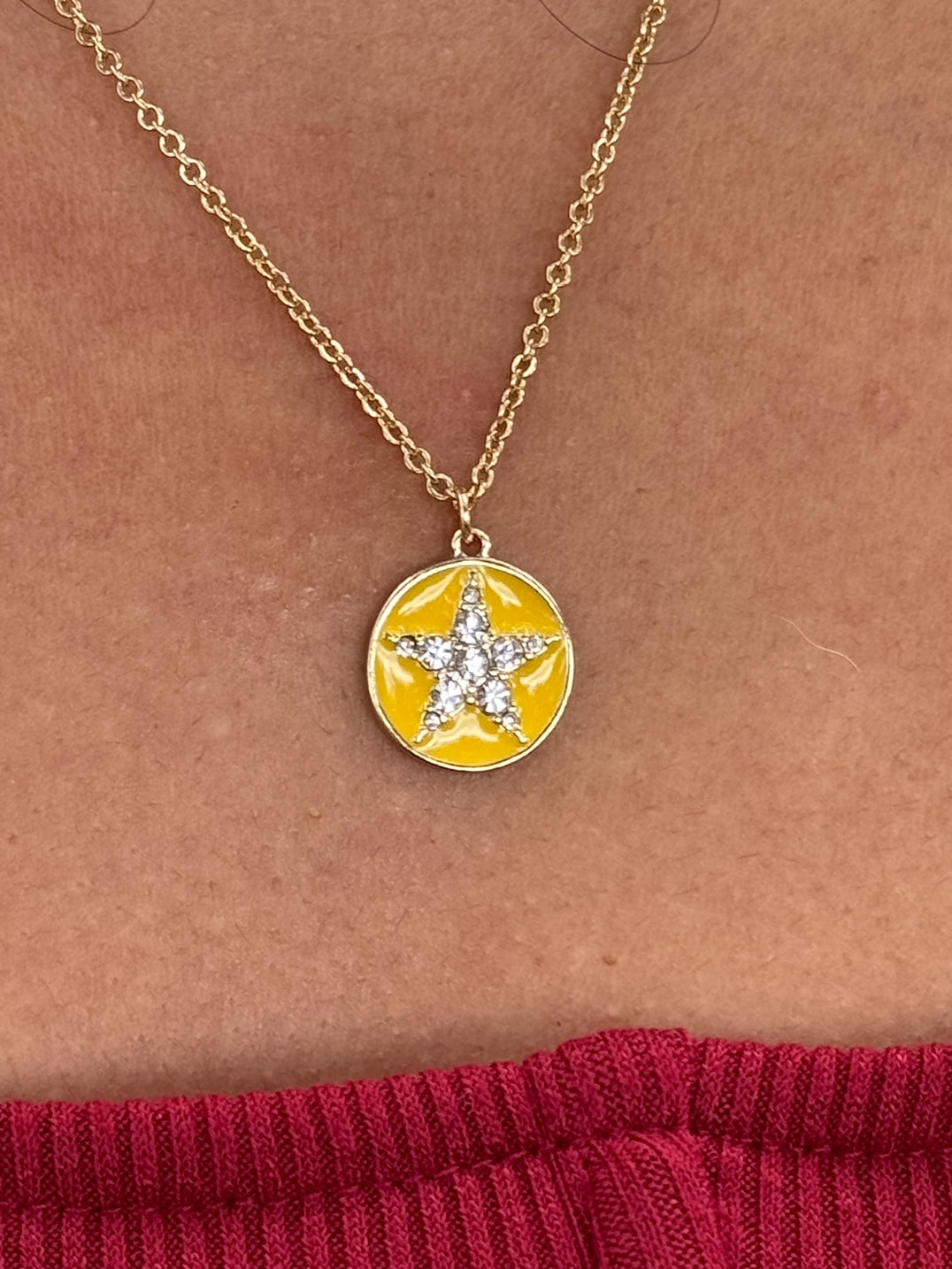 Star Yellow Necklace