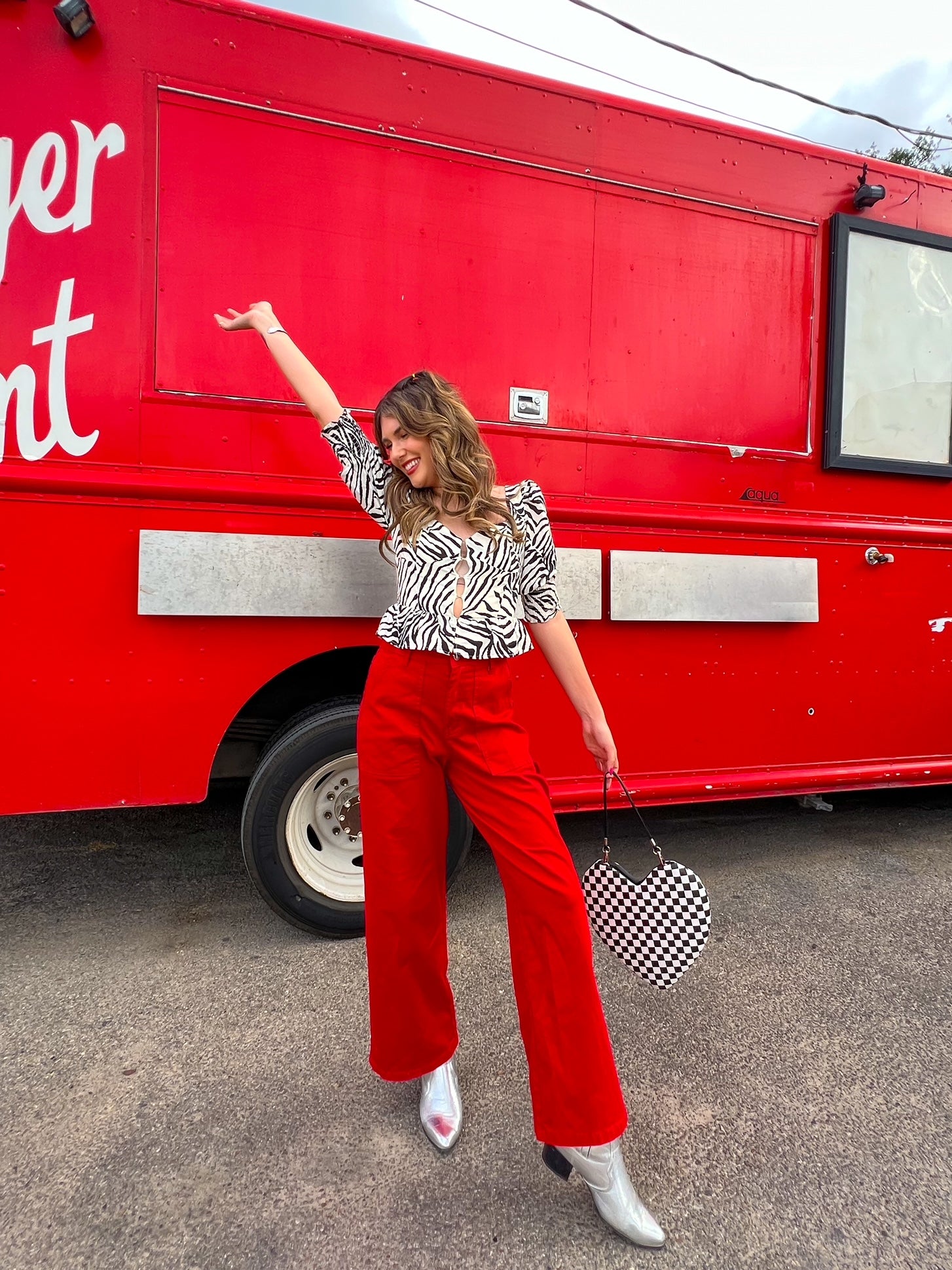 Zebra Fever Top (S-L)