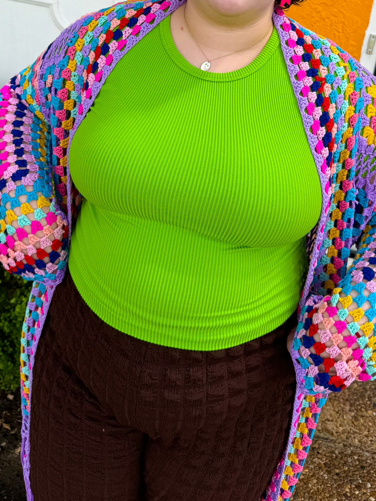 Sweet Life Top in Green (S-2XL)