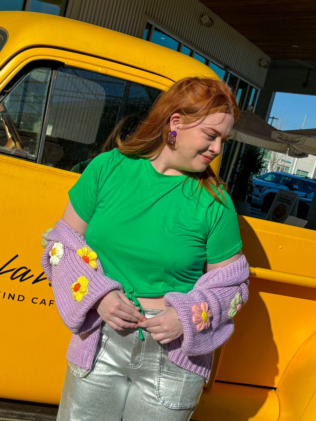 Joyful Green Drawstring Top (S-3XL)