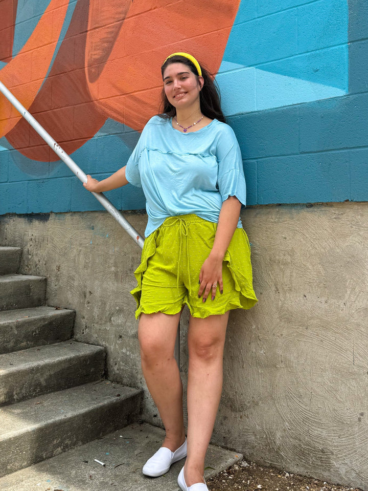 Bewitched Shorts in Green (S-3XL)