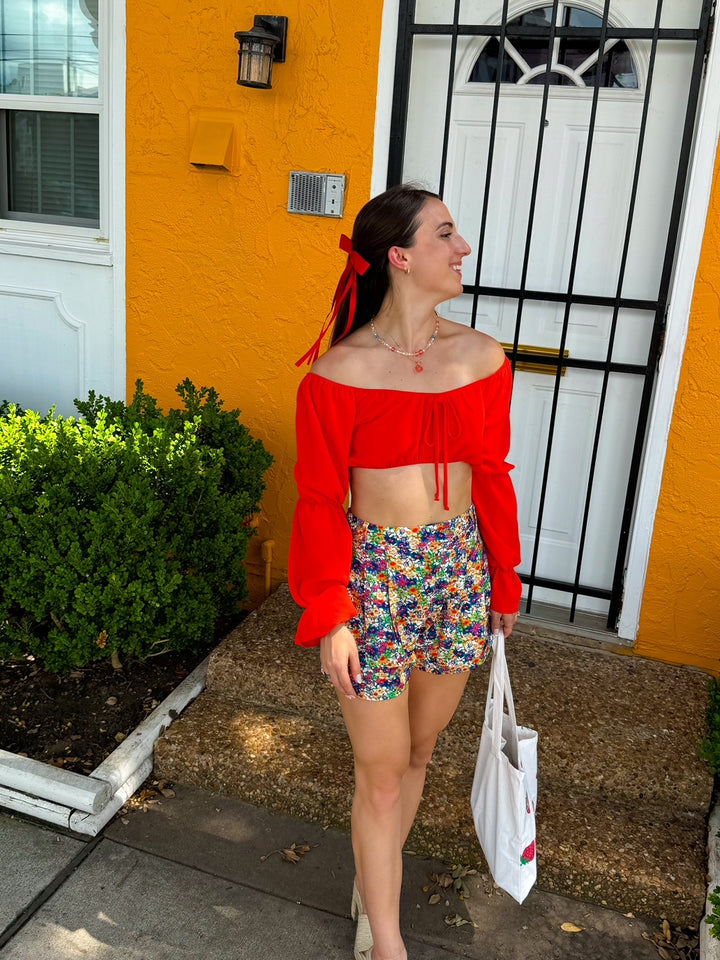 Day in the City Off the Shoulder Top (S-XL)