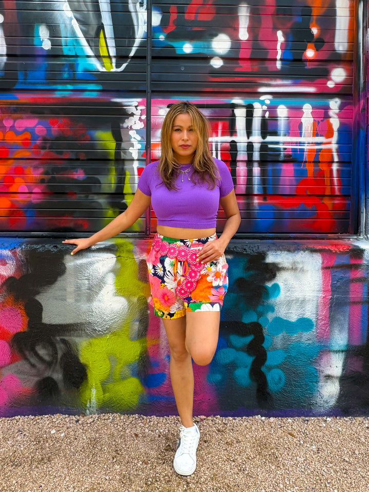 Logical Top in Purple(S-3XL)