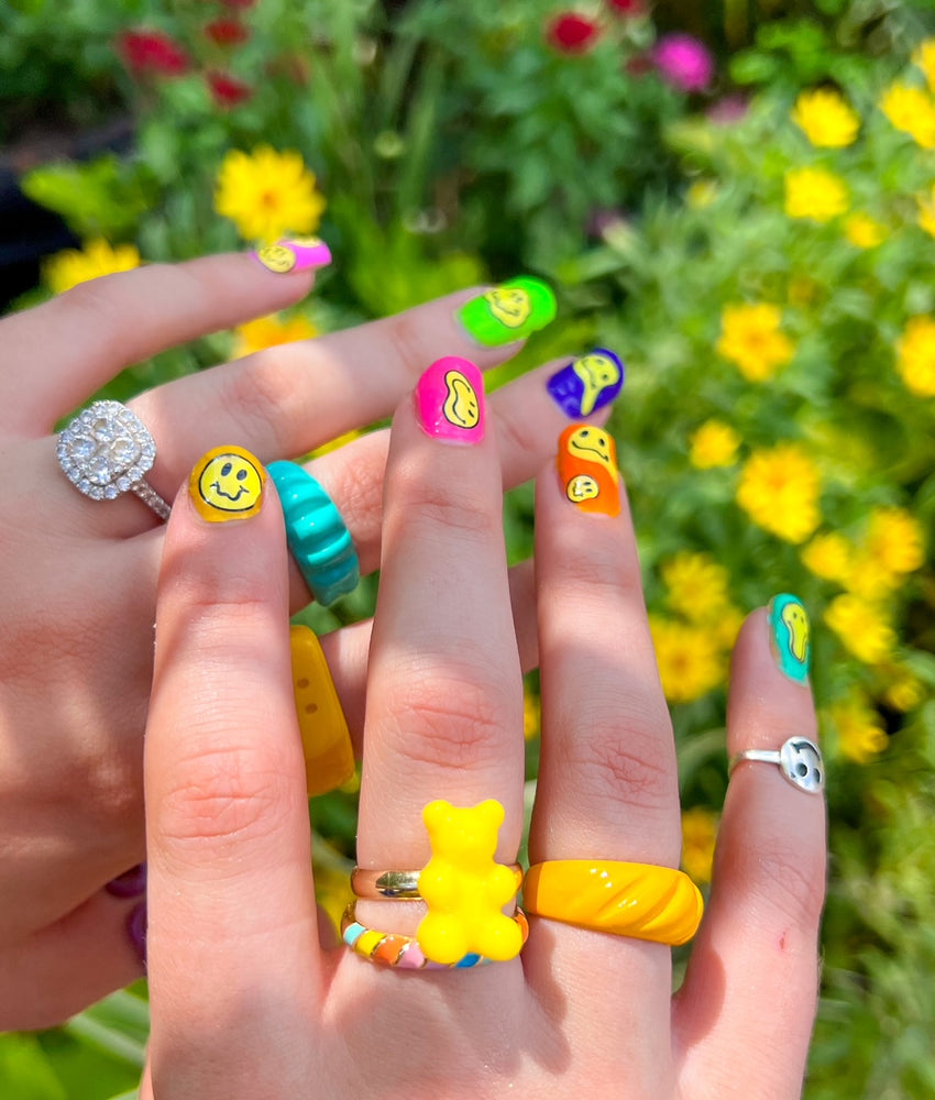 Yellow Gummy Bear Ring