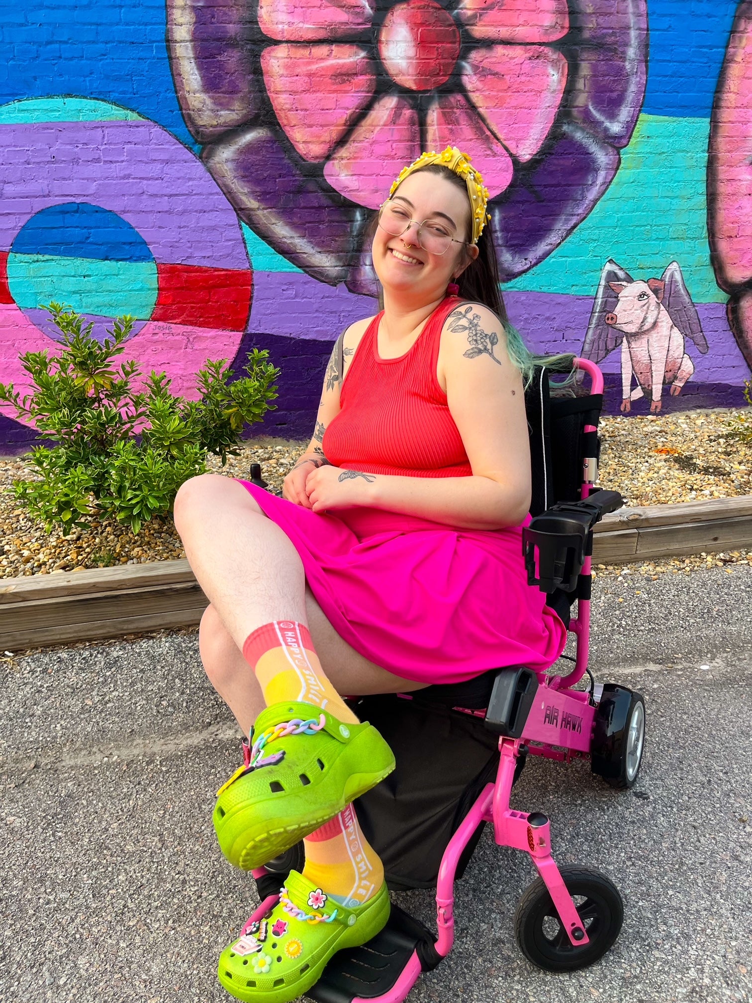 Pink Power Skort (S-3XL)