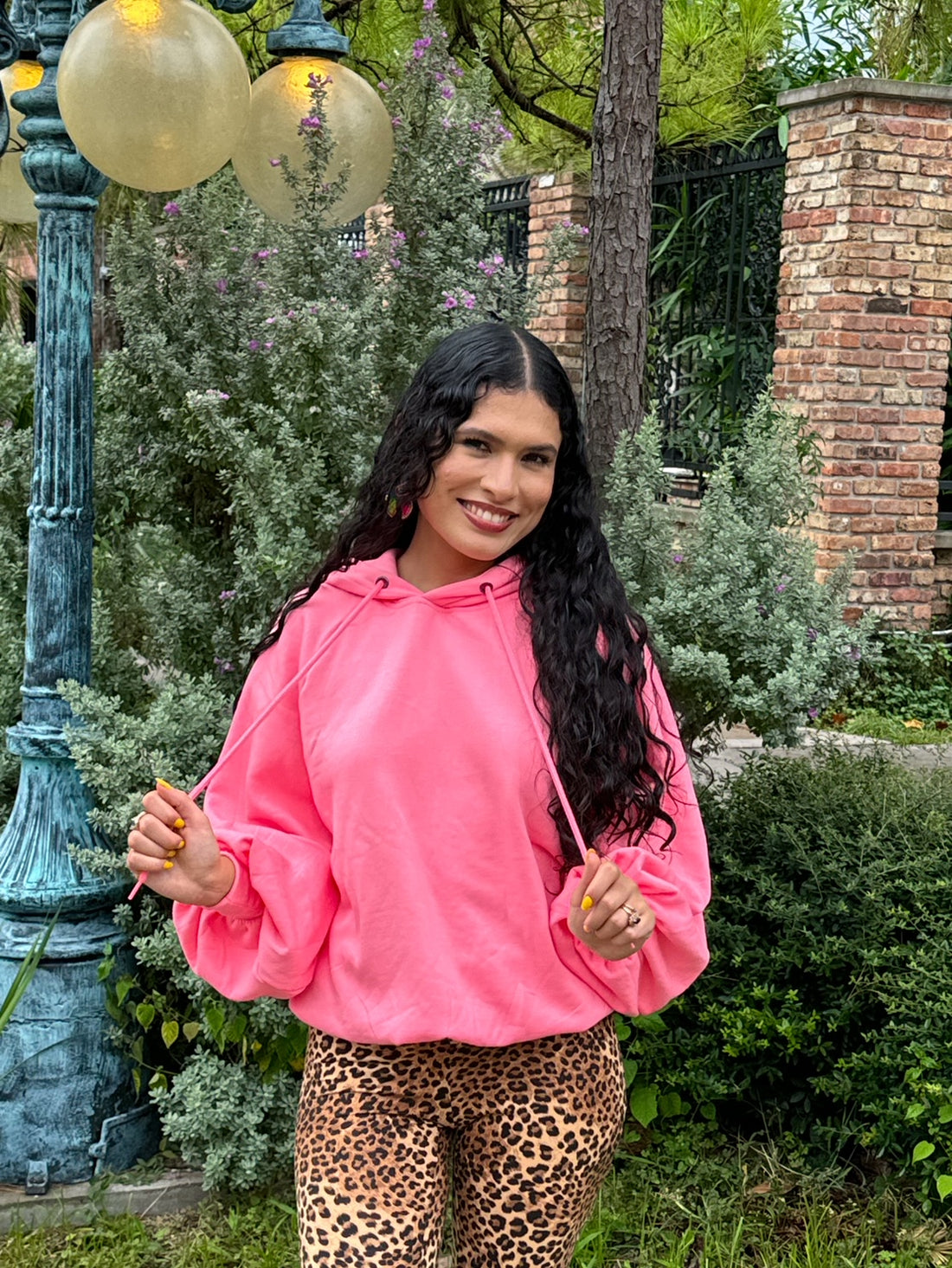 Effortless Hoodie in Pink (XS)