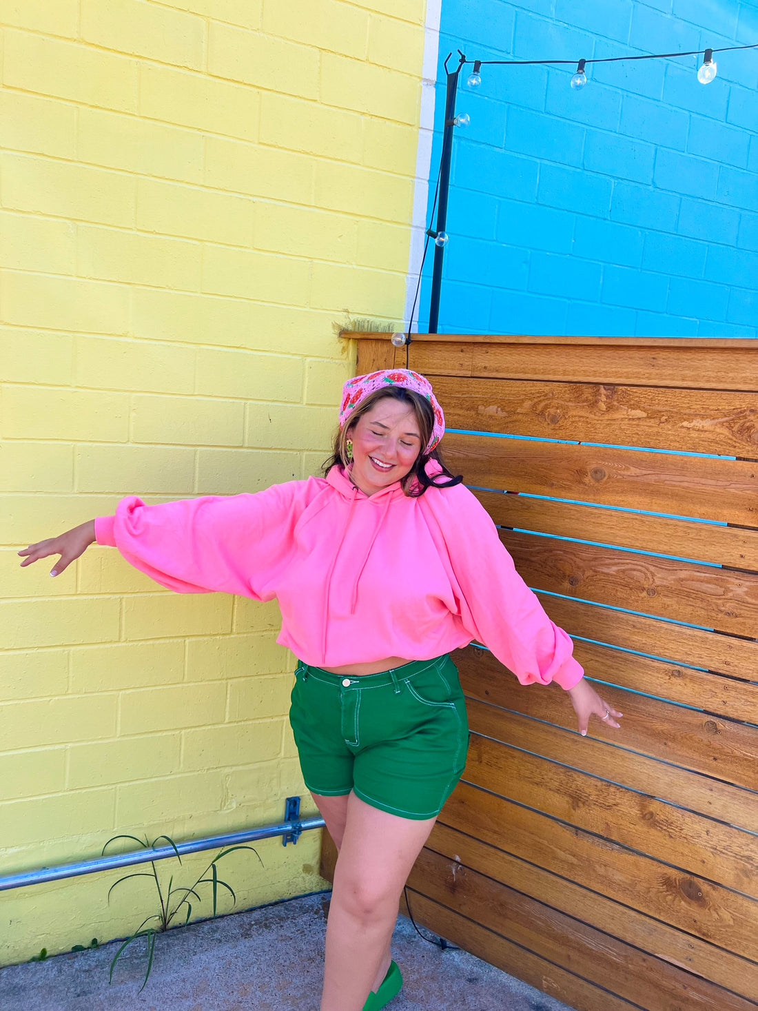 Effortless Hoodie in Pink (XS)