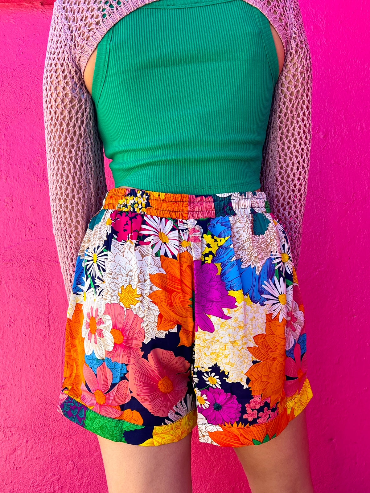 Meadow Floral Shorts (S-3XL)