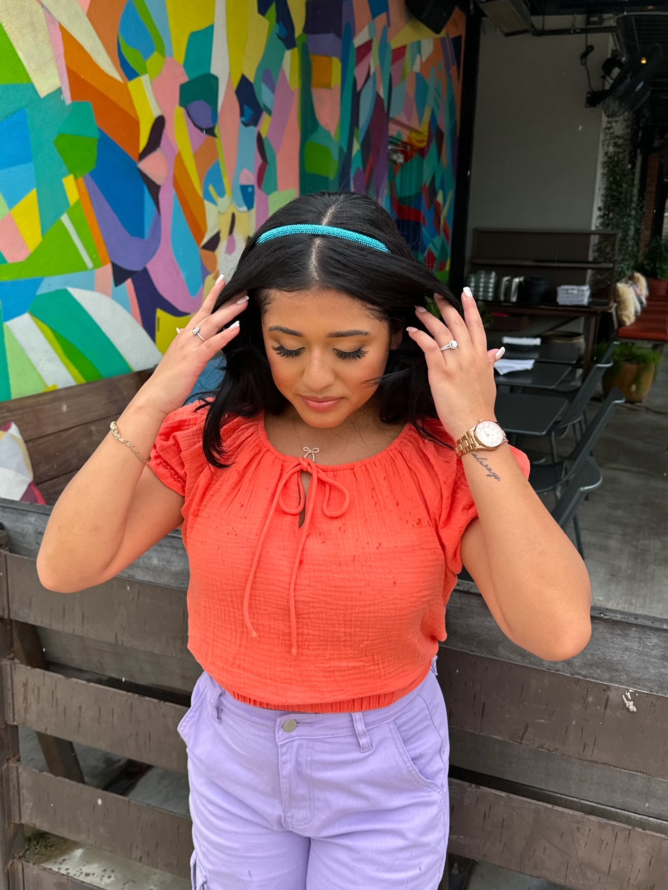Blue Headbands