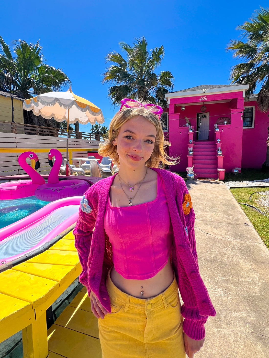 Eternal Summer Bustier Top in Pink(S-3XL)