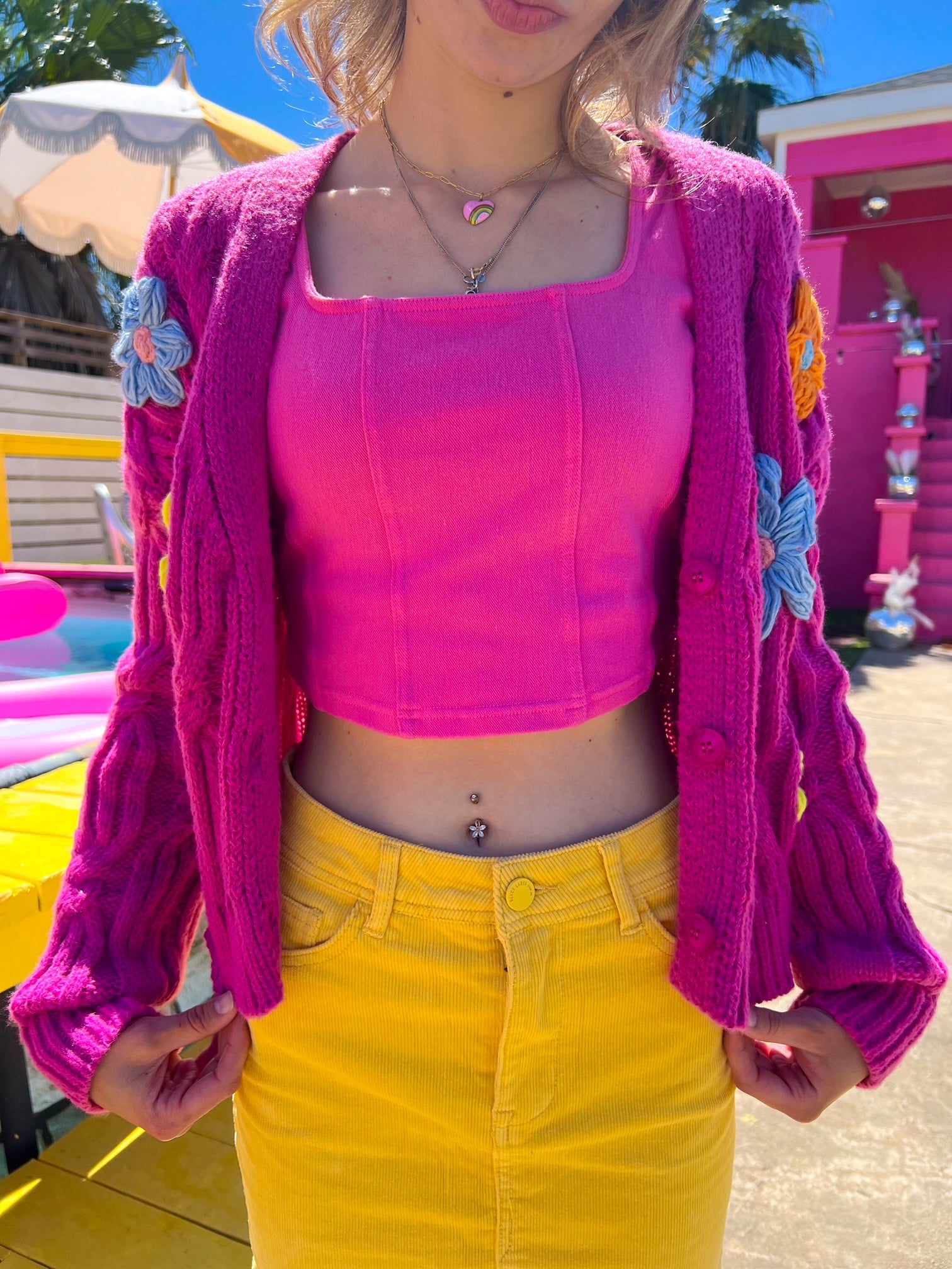 Eternal Summer Bustier Top in Pink(S-3XL)