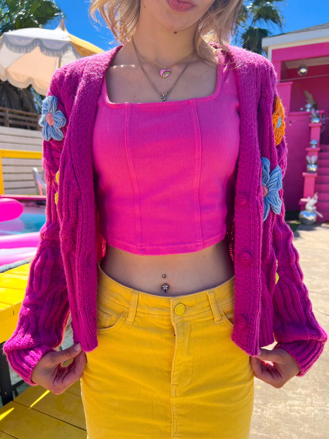 Eternal Summer Bustier Top in Pink(S-3XL)