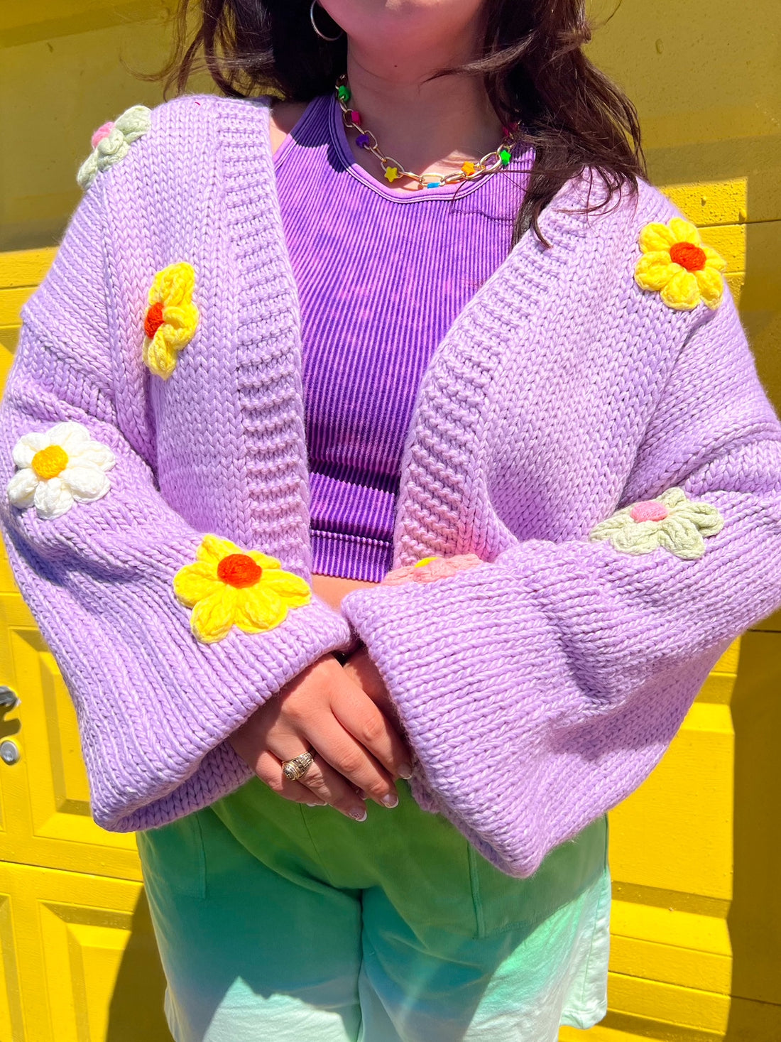 Rapunzel's Lavender Knit Sweater (1X-3XL)